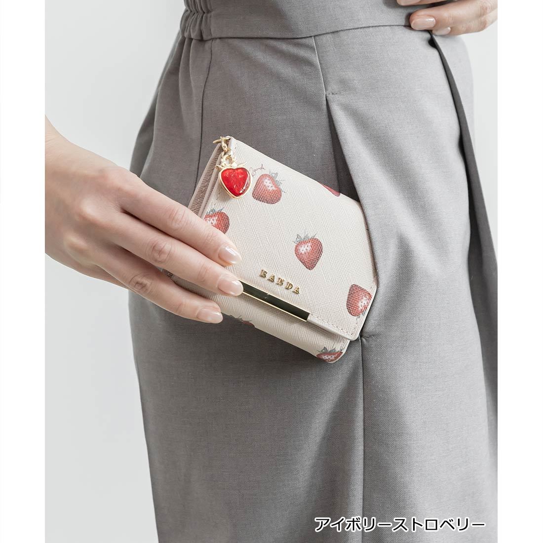 二つ折り財布・三つ折り財布 (合成皮革/人工皮革、白色・ホワイト系