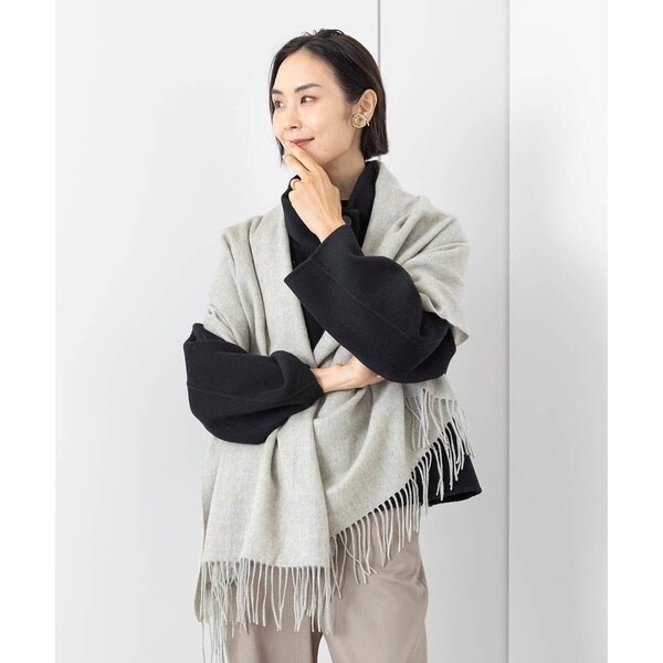 GENTLEMAN PROJECTS HERZ 大判ストール 一本二役の着回し力！リバーシブル大判ストール「HERZ(ヘルツ