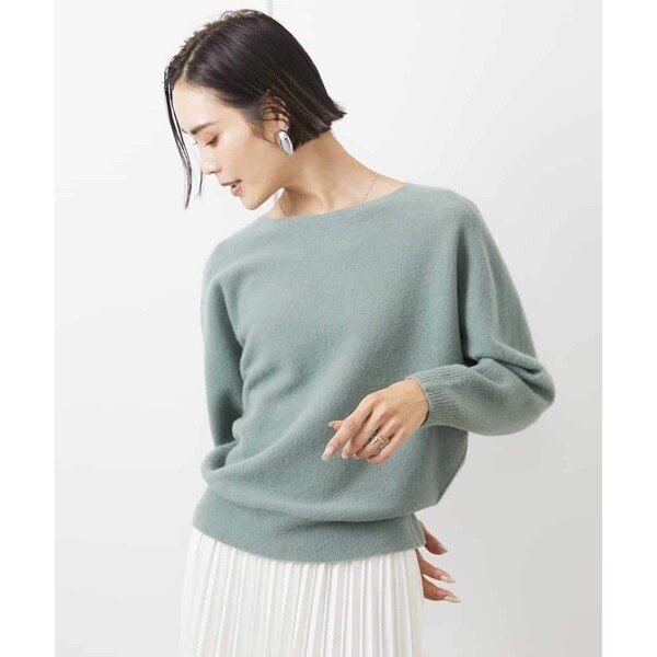 ミッシェルクラン MICHEL KLEIN ホールガーメント(R)Vネックボリューム