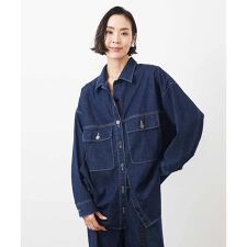 [セットアップ対応]デニムカバーオールジャケット