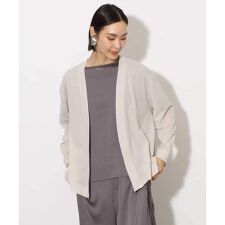 [紫外線/冷房対策に]シアートッパーカーディガン