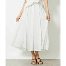 [セットアップ対応]トリオシアーチェックフレアスカート