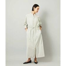 ミッシェルクラン(MICHEL KLEIN)のオーバーサイズストライプシャツワンピース