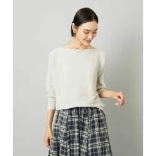 ［定番人気］ホールガーメント(R)ドルマンスリーブニット（7分袖）