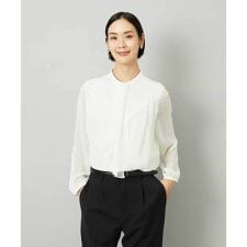 ミッシェルクラン(MICHEL KLEIN)のボウタイ付き2WAYブラウソ―