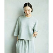 [セットアップ対応]ラメ裏毛プルオーバー