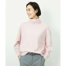 [定番人気]ハイネックニット