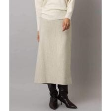 ミッシェルクラン(MICHEL KLEIN)のミックスヘリンボーンスカート