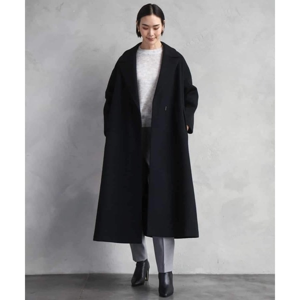 高評価】【SUPER100's/140's】シャルムリバー2WAYロングコート | ロペ