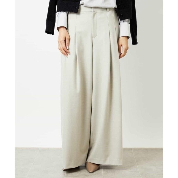 セットアップ対応］アンティークサテンワイドパンツ | ミッシェル