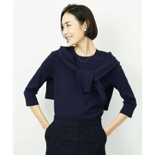 [アンサンブル対応]コンパクトニットプルオーバー