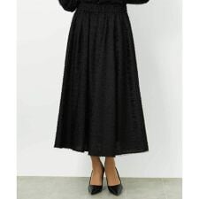 [セットアップ対応/コージーボトム]ギャザースカート