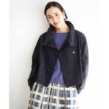 スタンドカラーショートブルゾン