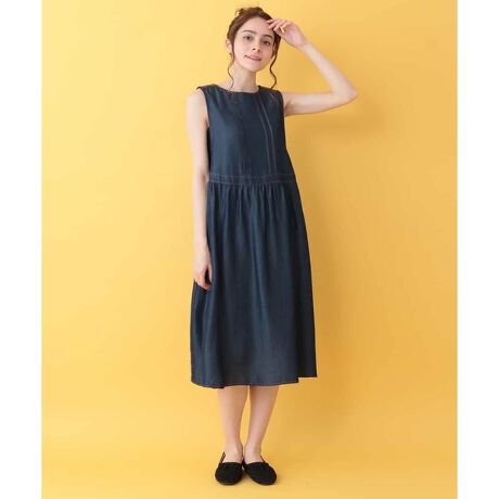 テンセルデニムワンピース ホコモモラ Jocomomola Gjegm ファッション通販 マルイウェブチャネル