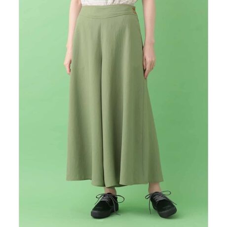 麻調フレアワイドパンツ ホコモモラ Jocomomola Gjlhm ファッション通販 マルイウェブチャネル