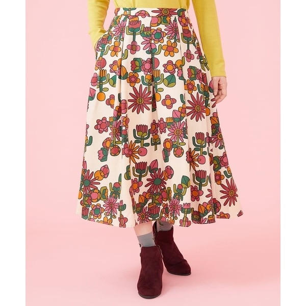 Candy Flower プリントスカート | ホコモモラ(JOCOMOMOLA) | マルイ