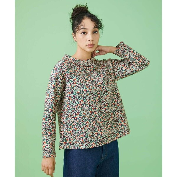 ［Shin］Jocomomola ホコモモラ 新作 カットソー Mサイズ Hoja プリントカットソー | ホコモモラ(JOCOMOMOLA) | マルイウェブ