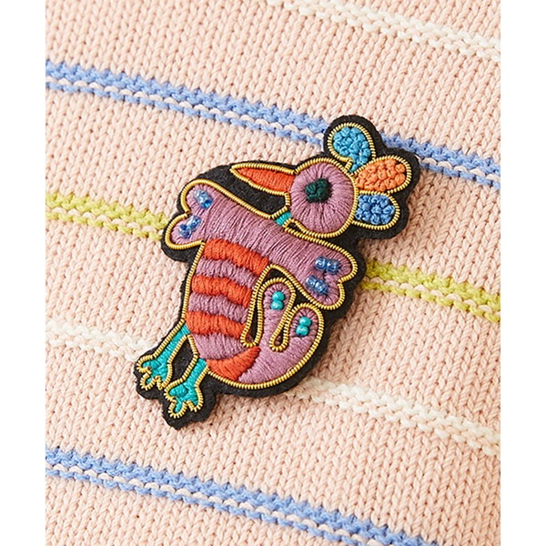 刺繍 鳥 ブローチの人気商品・通販・価格比較 - 価格.com