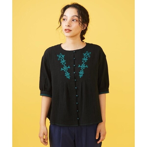 Cambiar フラワー刺繍ブラウス | ホコモモラ(JOCOMOMOLA) | マルイ