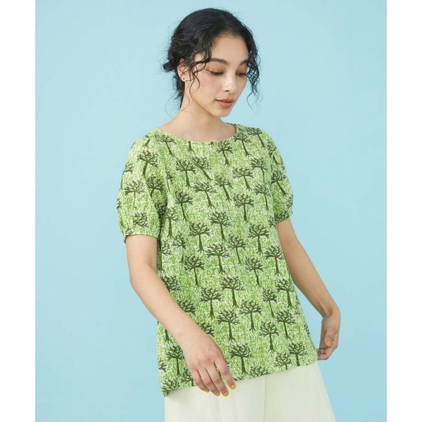 極美品 ホコモモラ Jocomomola 綿50 可愛い総柄チュニック 楽天市場】ホコモモラ（チュニック｜レディースファッション）の通販