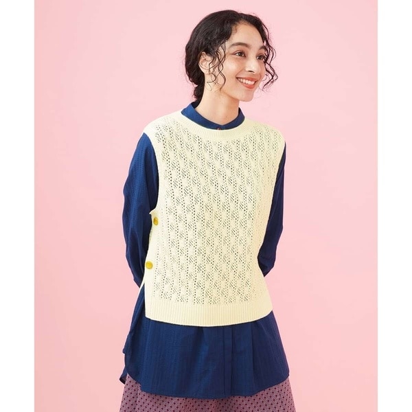 追加》メランジダブルブレストジレ | スピック＆スパン(Spick and Span