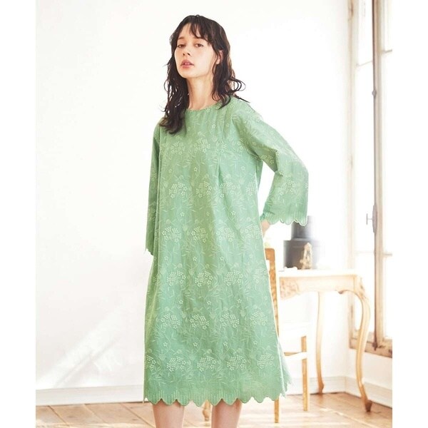 Rocky フラワー刺繍ワンピース | ホコモモラ(JOCOMOMOLA) | マルイ