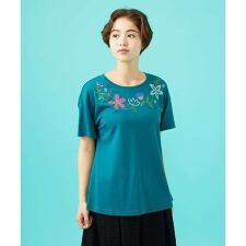 Planta フラワープリントTシャツ