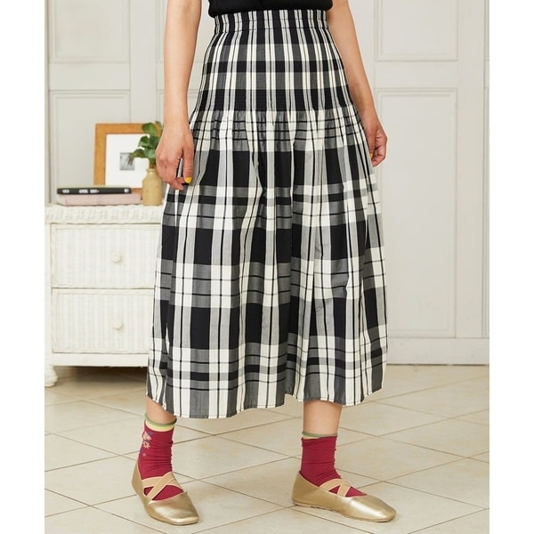 配色メロウニットスカート | ホコモモラ(JOCOMOMOLA) | マルイウェブ