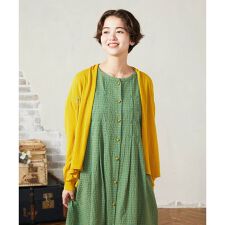 【接触冷感】シアートッパーカーディガン