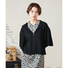 ホコモモラ(JOCOMOMOLA)のCallejero フード付きシアーカーディガン