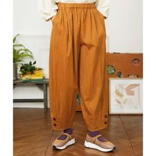 Ba lon カーブシルエットワイドパンツ