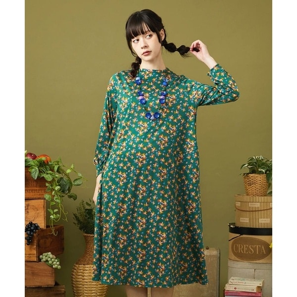 リングチュール総刺繍ワンピース | ホコモモラ(JOCOMOMOLA) | マルイ