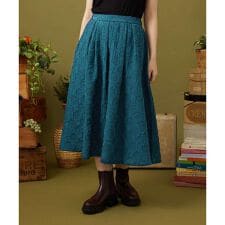 ホコモモラ(JOCOMOMOLA)のFloracion フラワージャカードスカート