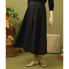 ホコモモラ(JOCOMOMOLA)のFloracion フラワージャカードスカート