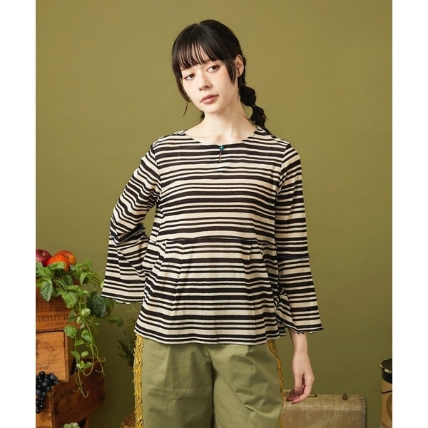 Danza de las flores フラワージャカードカットソー | ホコモモラ