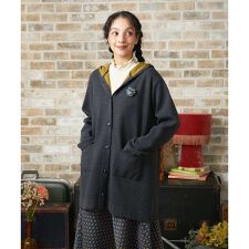 ホコモモラ(JOCOMOMOLA)のPalque Wフェイス ロングニットカーディガン