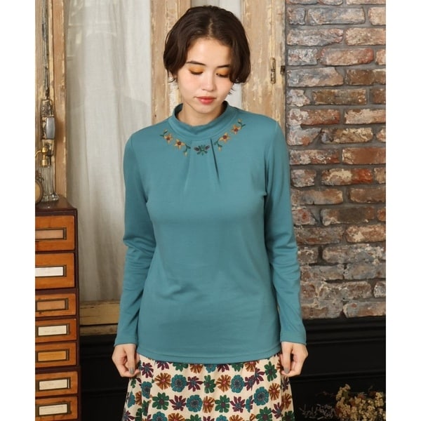 Hoja プリントカットソー | ホコモモラ(JOCOMOMOLA) | マルイウェブ