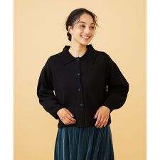 A/W天竺ニットカーディガン