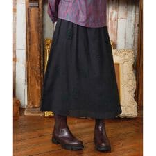 ホコモモラ(JOCOMOMOLA)のSusurrito フラワーモチーフゴムギャザースカート