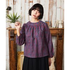 Calle del los Libreros ストライプブラウス