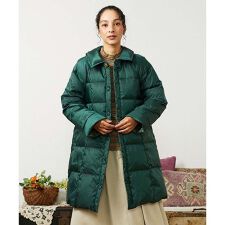 リバーシブル】Flor Alta ロングダウンコート | ホコモモラ(JOCOMOMOLA 
