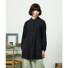 Tejido ドッキングロング丈ブラウス