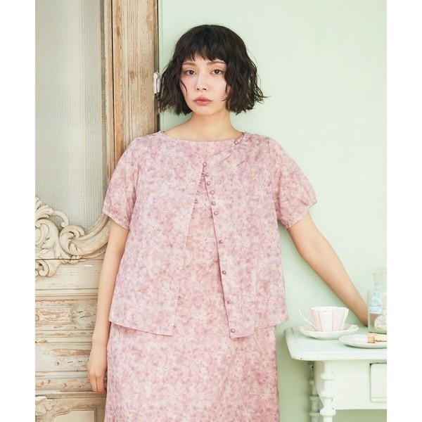 2WAY】Ilusion フラワー総刺繍ブラウス | ホコモモラ(JOCOMOMOLA