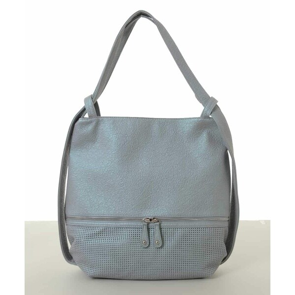 2WAY/A4サイズ対応]パンチングデザイン変形トートバッグ | MK