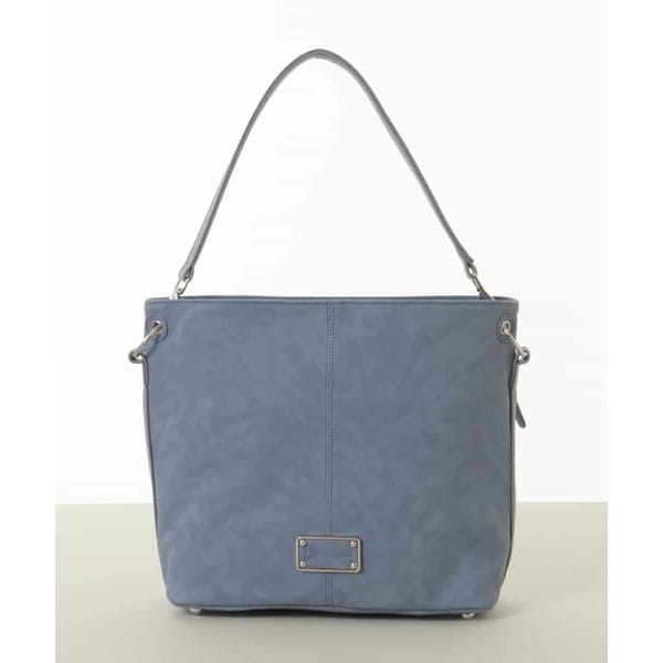 [2WAY]メタルタグアクセントショルダーバッグ