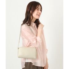 カウレザーコンパクトショルダーバッグ