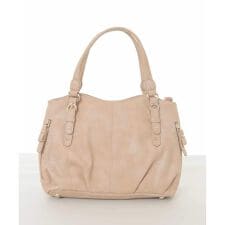 MK ミッシェルクラン バッグ(MK MICHEL KLEIN BAG)の[2WAY]シャイニーカラーベルトデザインラウンドトートバッグ