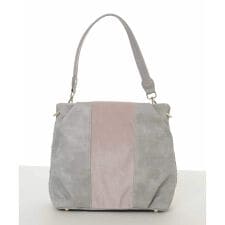 異素材ドッキングワンハンドルバッグ