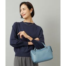 MK ミッシェルクラン バッグ(MK MICHEL KLEIN BAG)の[2WAY]カウレザーコンパクトトートバッグ