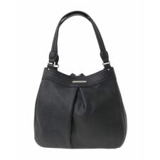 [2WAY]合成皮革タックデザインバッグ